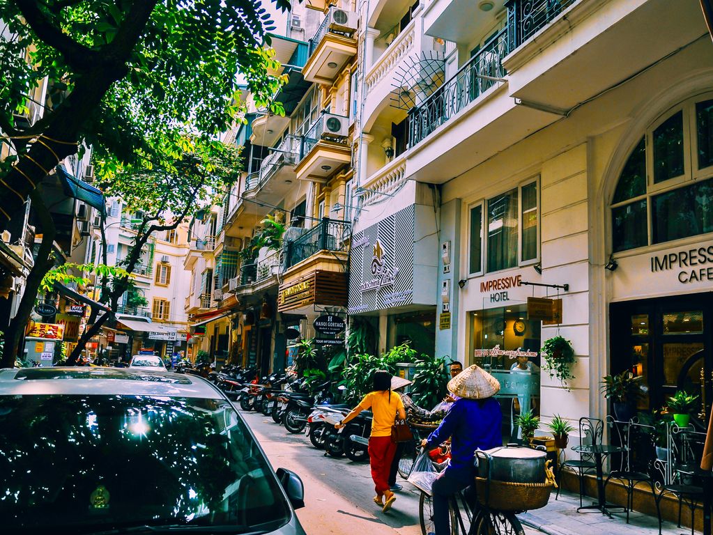 Hoian mooie straat